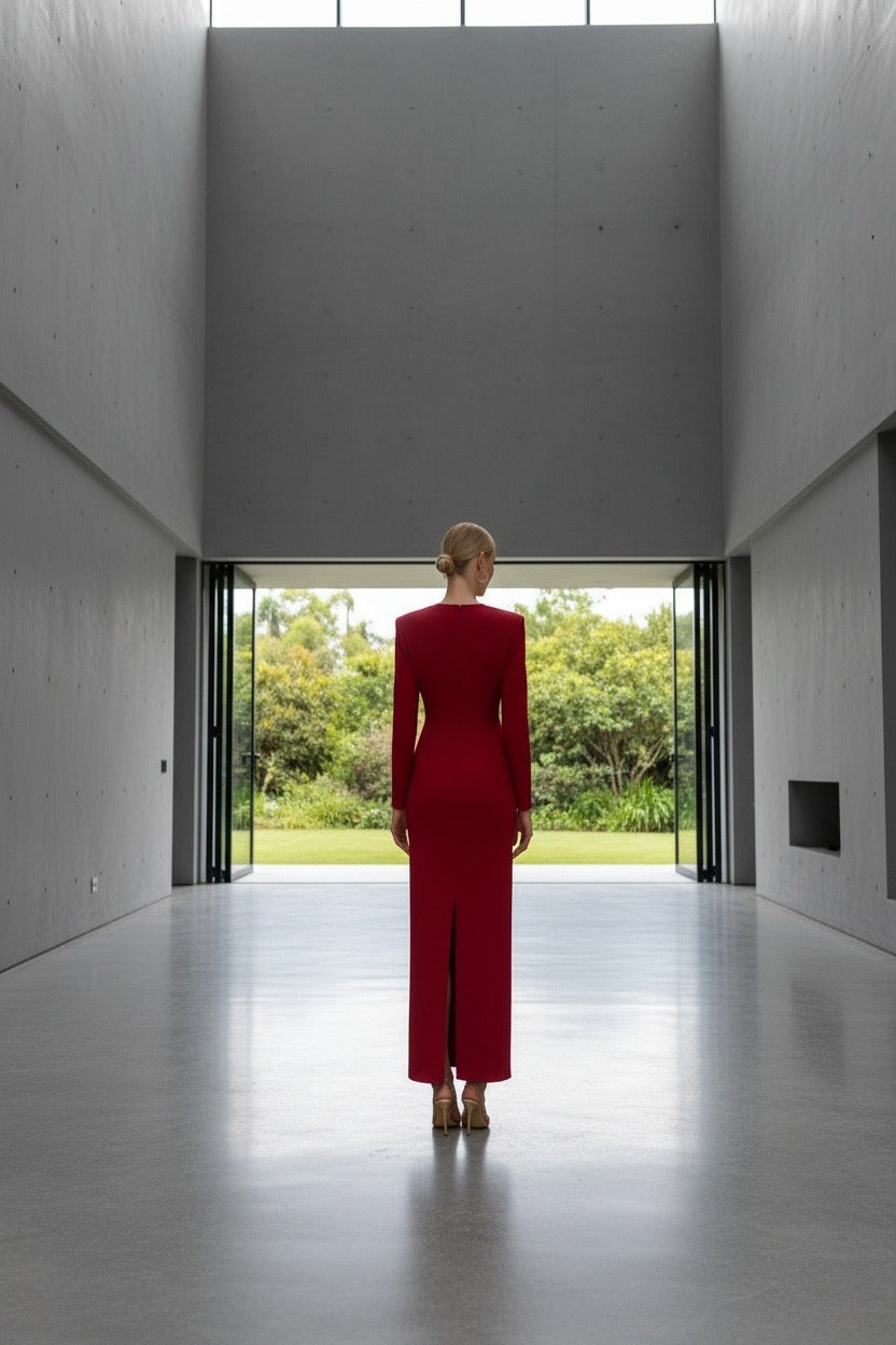 · VESTIDO COSIMA ROJO