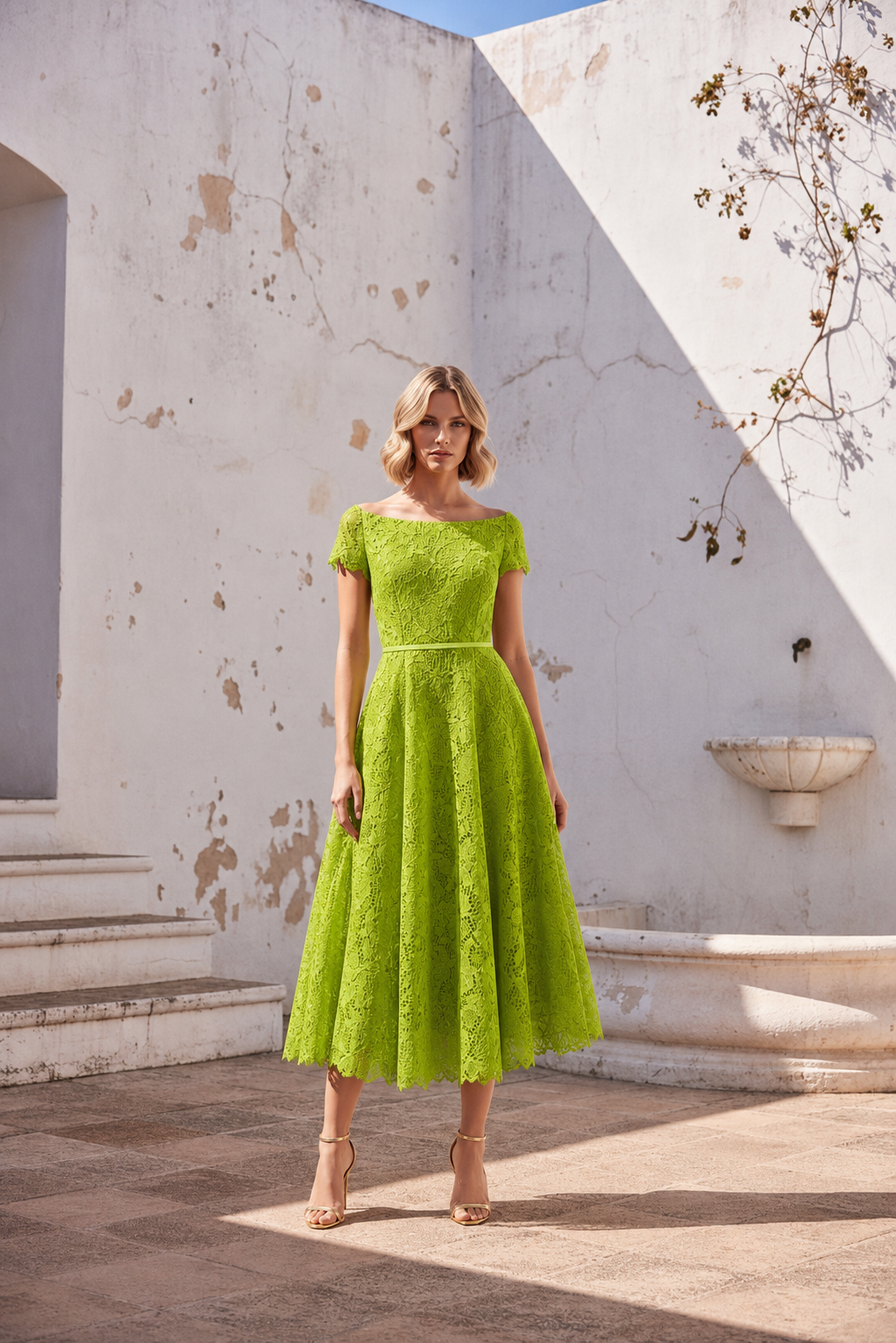 VESTIDO ELLEN VERDE
