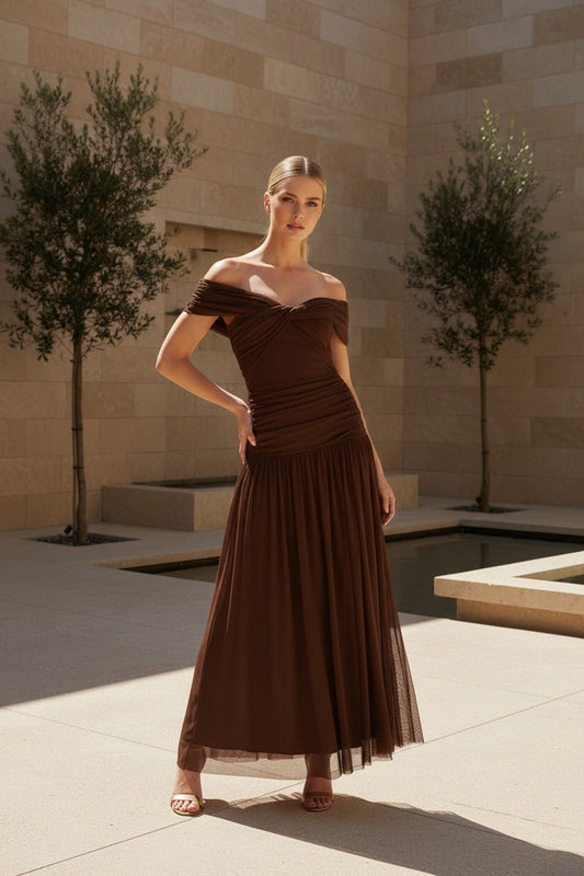 VESTIDO EDU CHOCOLATE