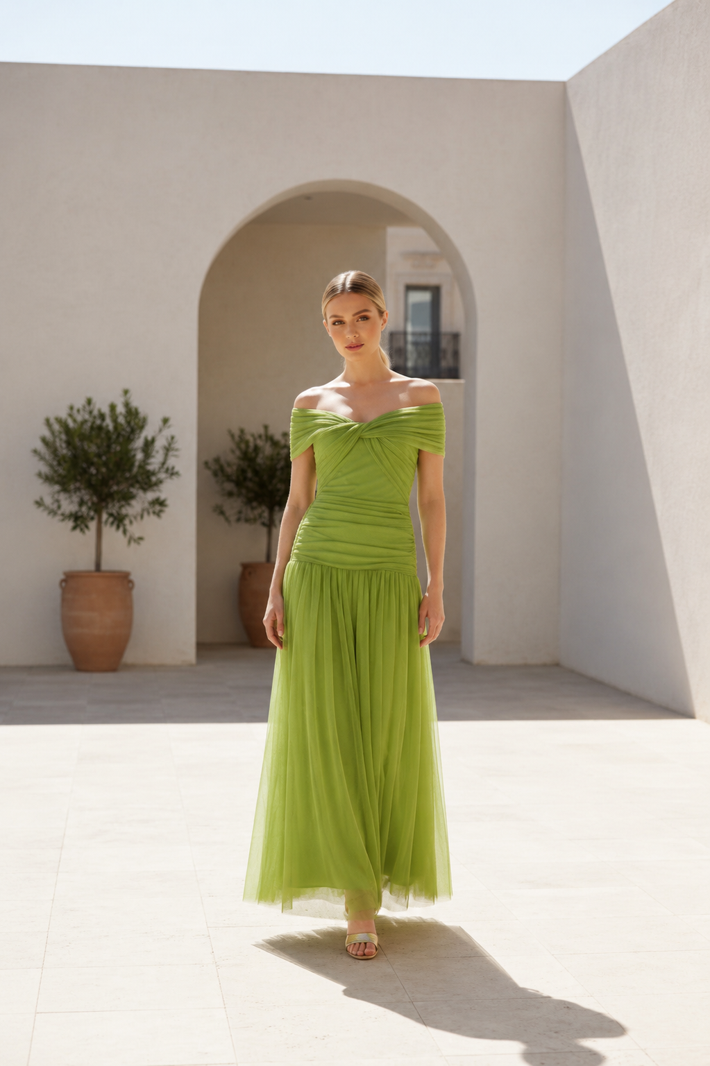 VESTIDO EDU PISTACHO