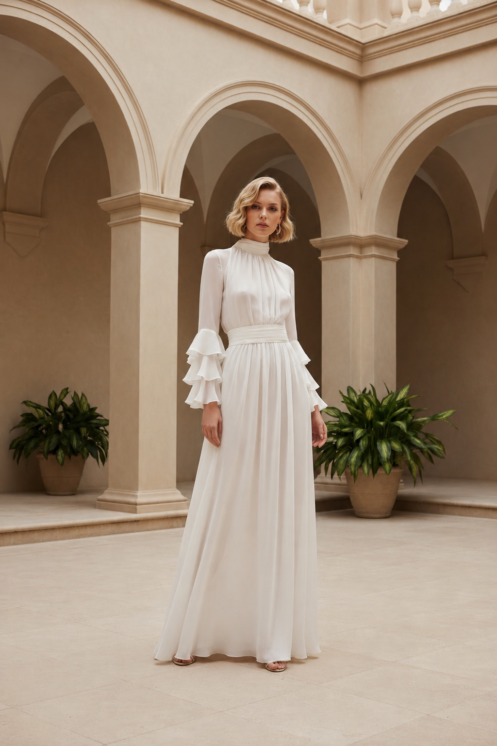 VESTIDO ARIEL BLANCO