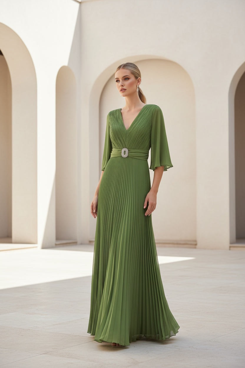 · VESTIDO CARLOTA VERDE