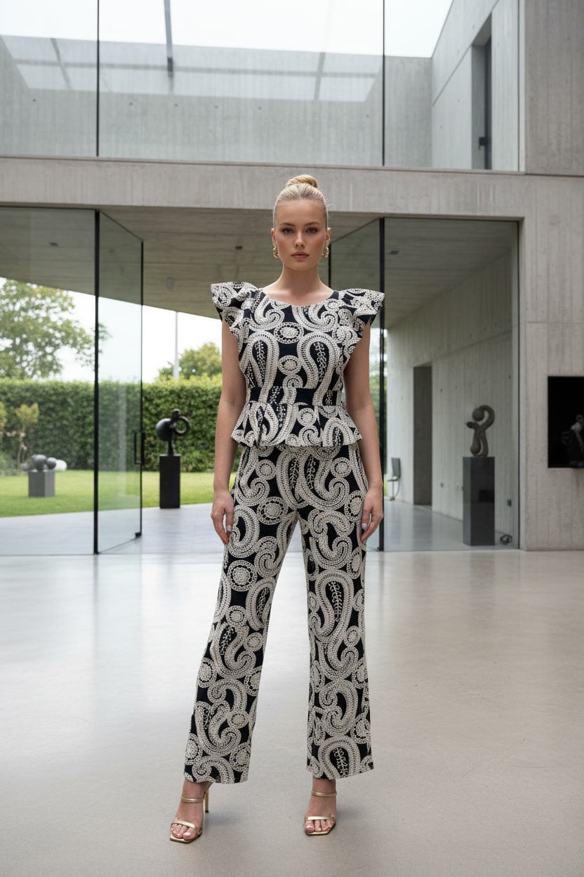 .SET NOA BLANCO Y NEGRO