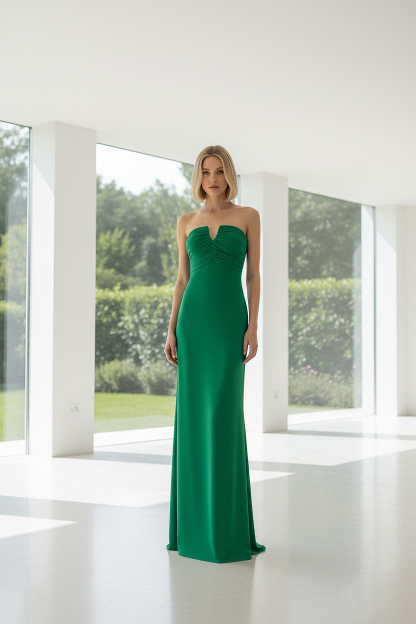 •VESTIDO ESTHER DRAPEADO