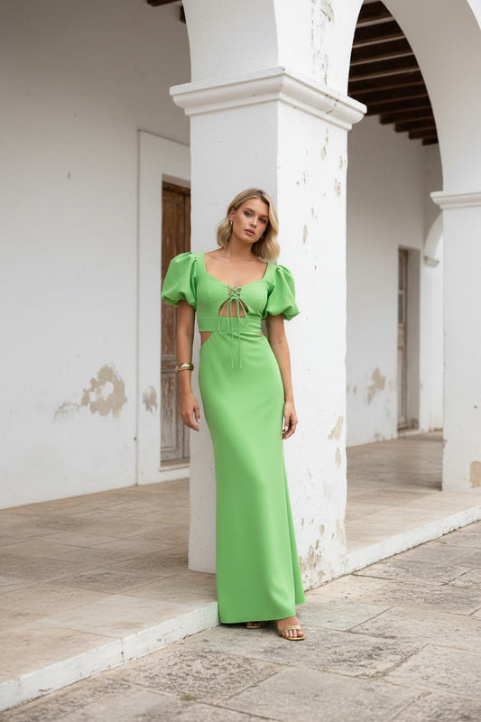 •VESTIDO EMILY VERDE