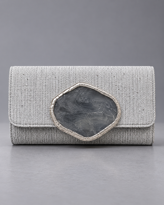 BOLSO MILAN PLATA