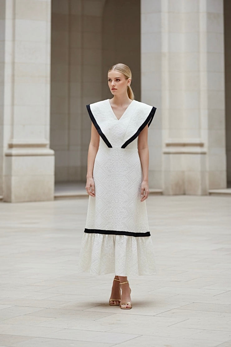 ·VESTIDO LOZANÍA CRUDO