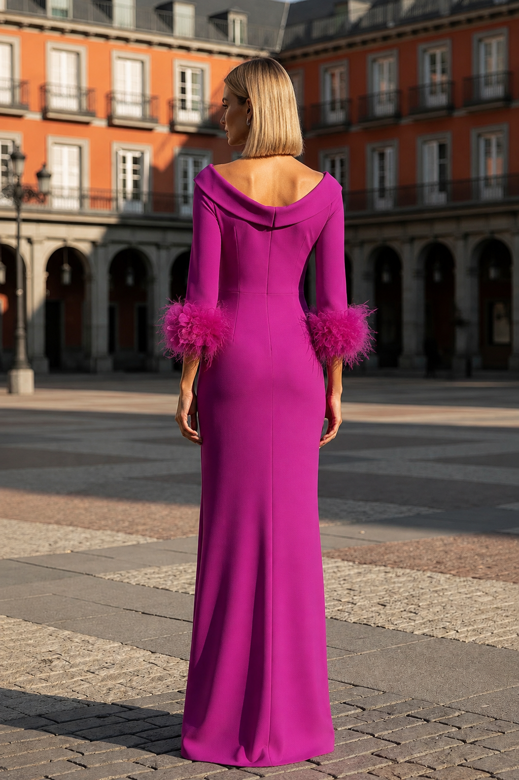VESTIDO YEMILA BUGANVILLA