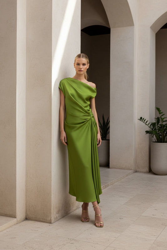 VESTIDO MELANY VERDE