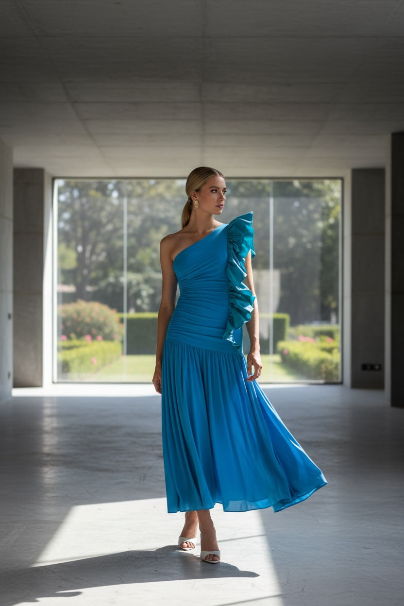 · VESTIDO ANDINA AZUL