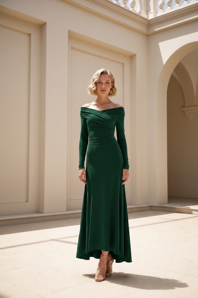 VESTIDO ALEJANDRA VERDE