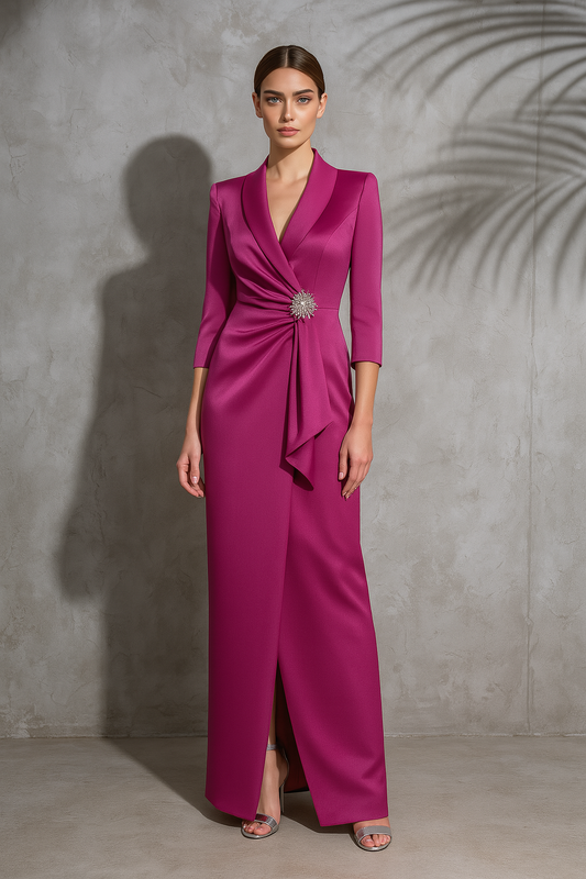 VESTIDO ELIZABETH FUCSIA