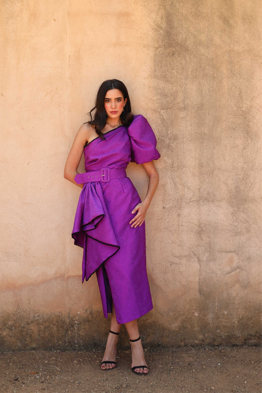 VESTIDO HILDA MORADO