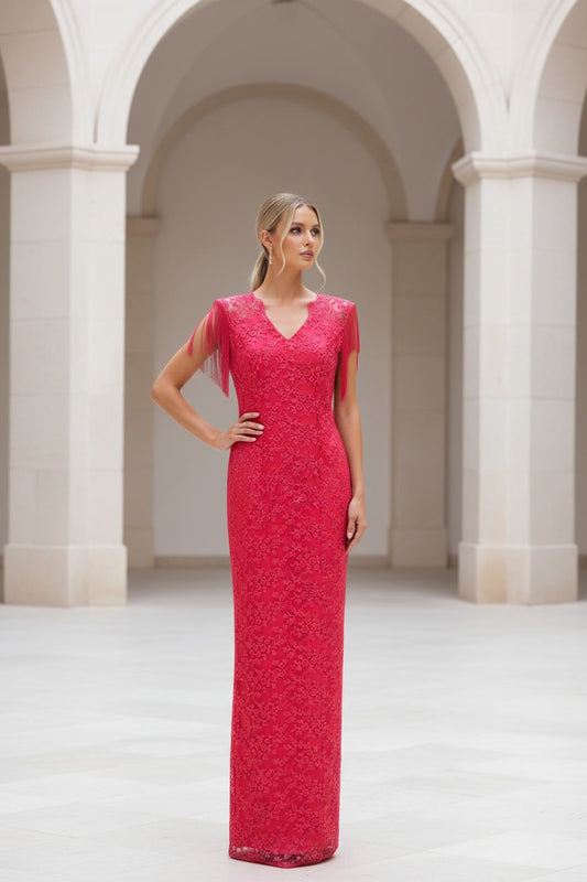 VESTIDO TELMA CORAL