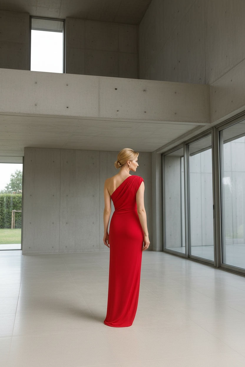 · VESTIDO LUCHY ROJO