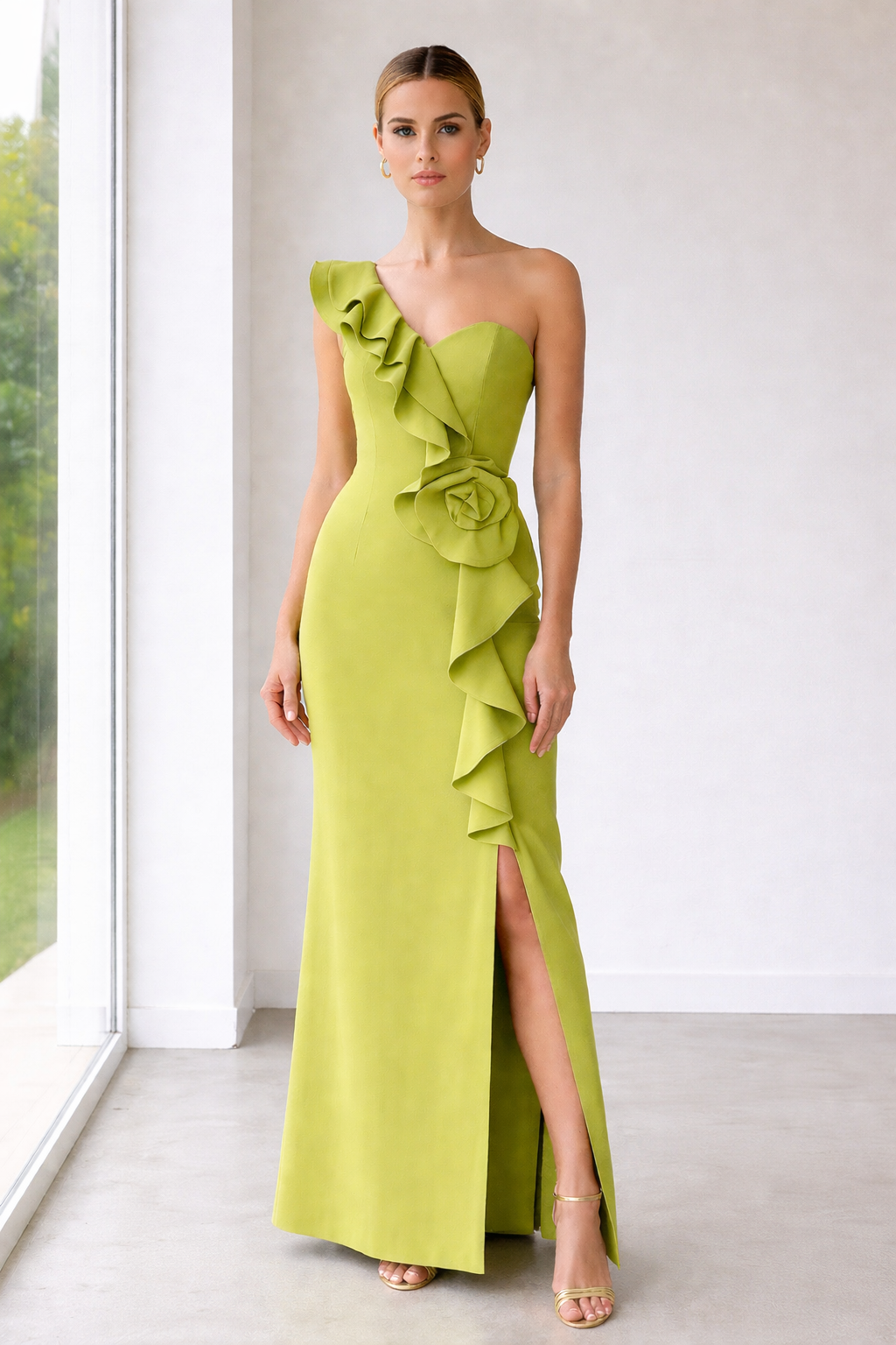 VESTIDO ASTRICH  OLIVA