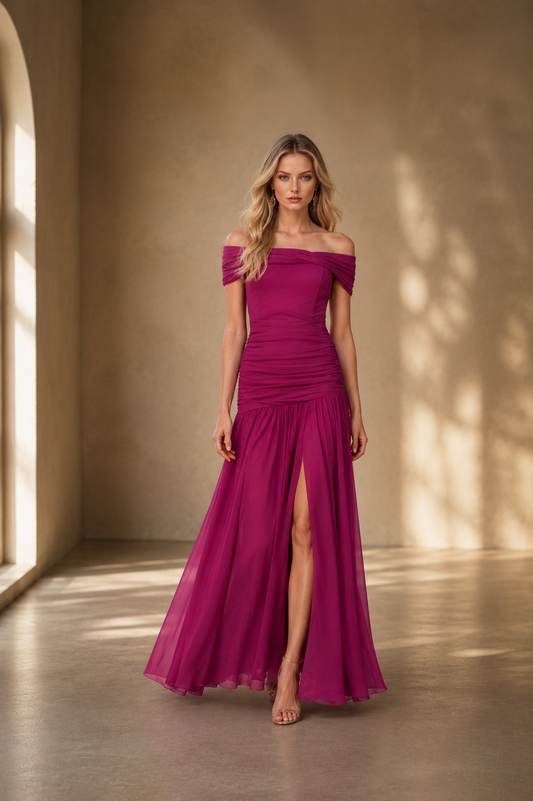 · VESTIDO POMA FUCSIA