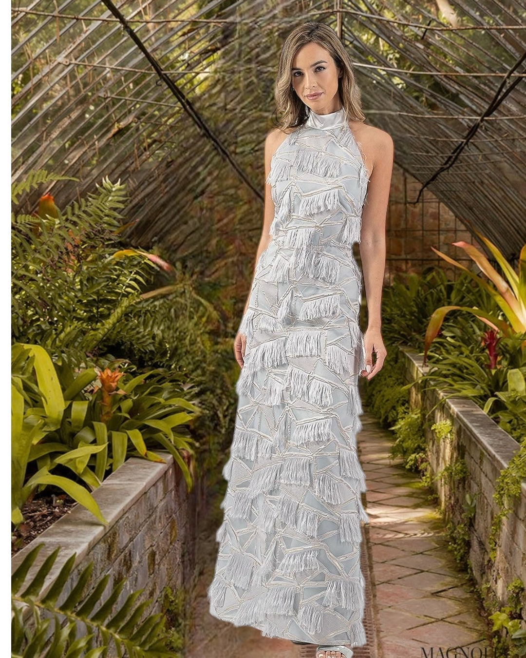 VESTIDO REBECA PLATA