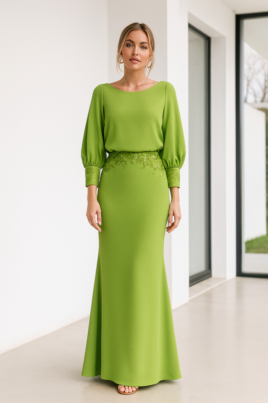 VESTIDO TERIA OLIVA