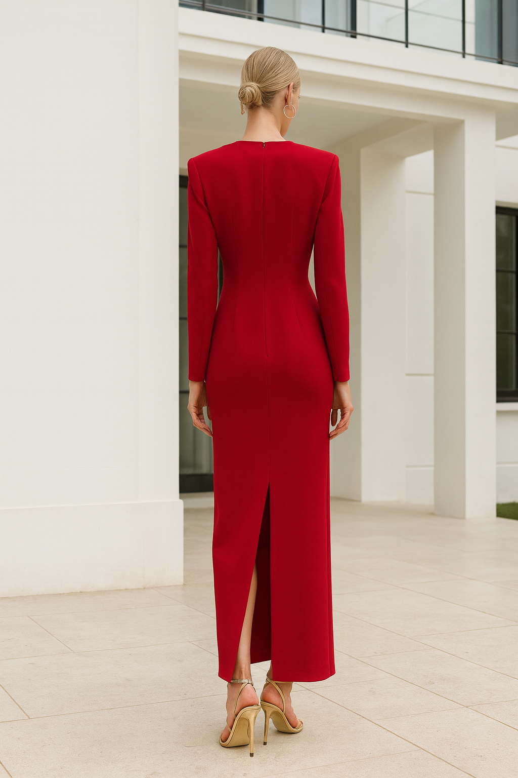 VESTIDO COSIMA ROJO