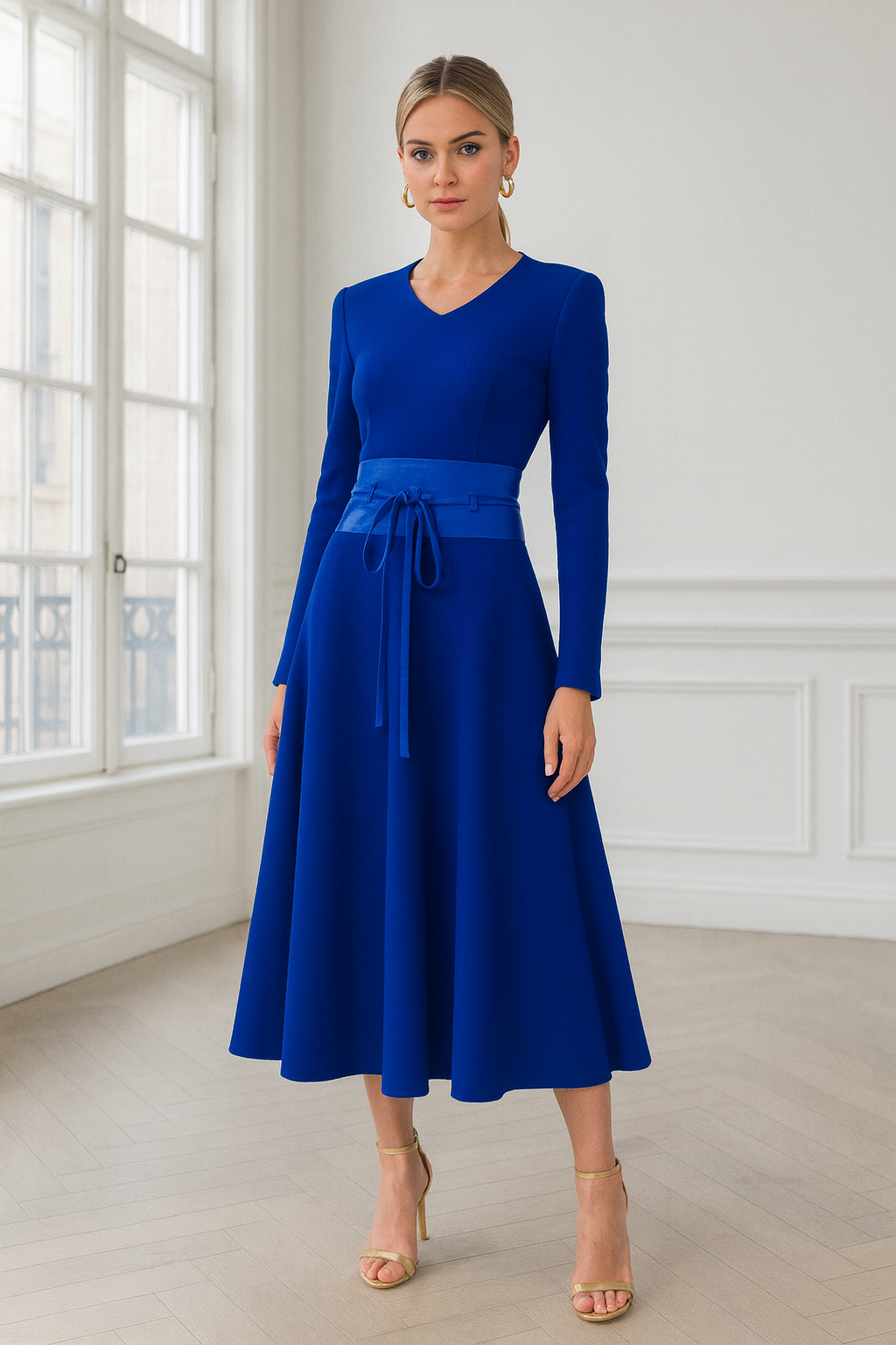 VESTIDO AMARANTA AZUL