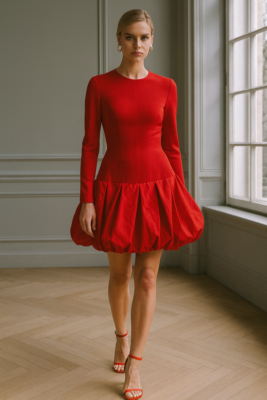 VESTIDO LILIBETH ROJO