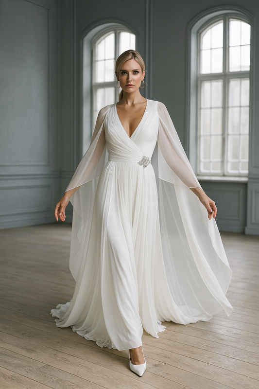 VESTIDO DAVINIA  BLANCO