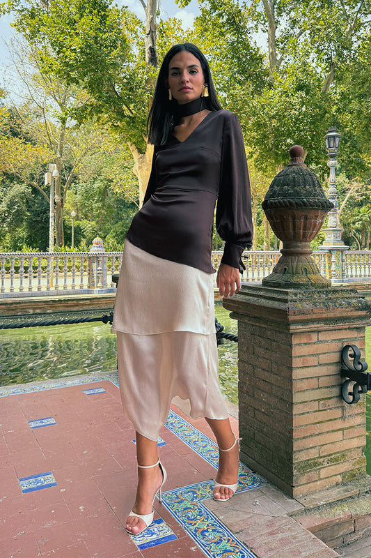 VESTIDO STILT CHOCOLATE