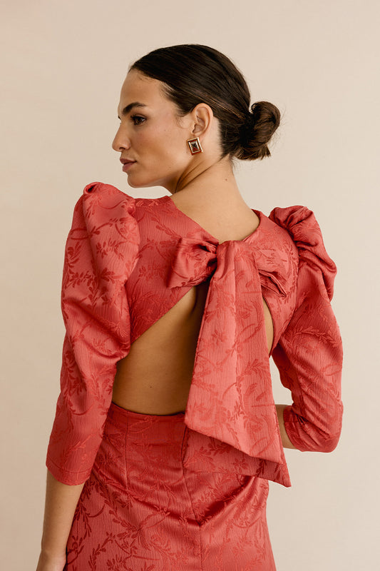 VESTIDO TALIA CORAL