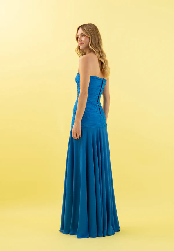 Victoria Colección. VESTIDO MIRACH AZUL