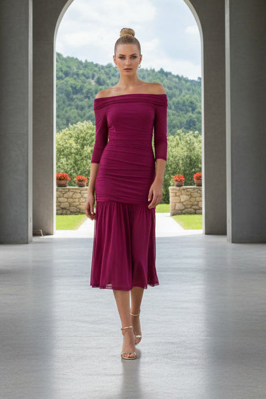 .VESTIDO ESTEFANIA BUGANVILLA