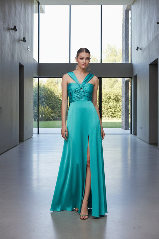 VESTIDO MAGIA TURQUESA