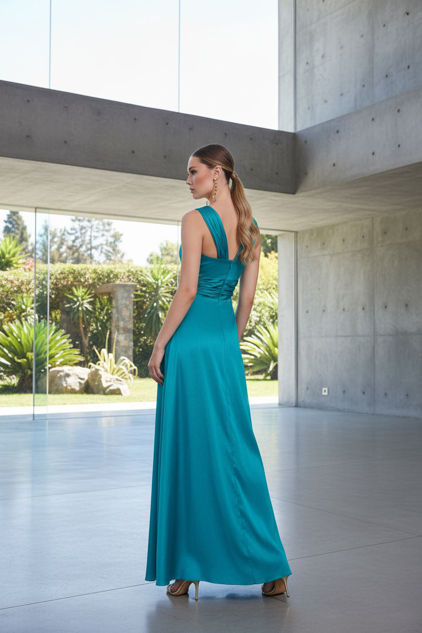 VESTIDO MAGIA TURQUESA