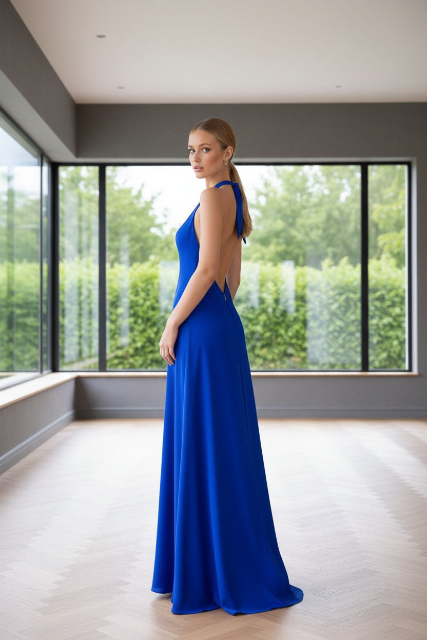 VESTIDO INES AZUL
