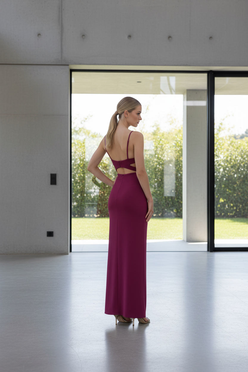 VESTIDO ACALIA MORADO