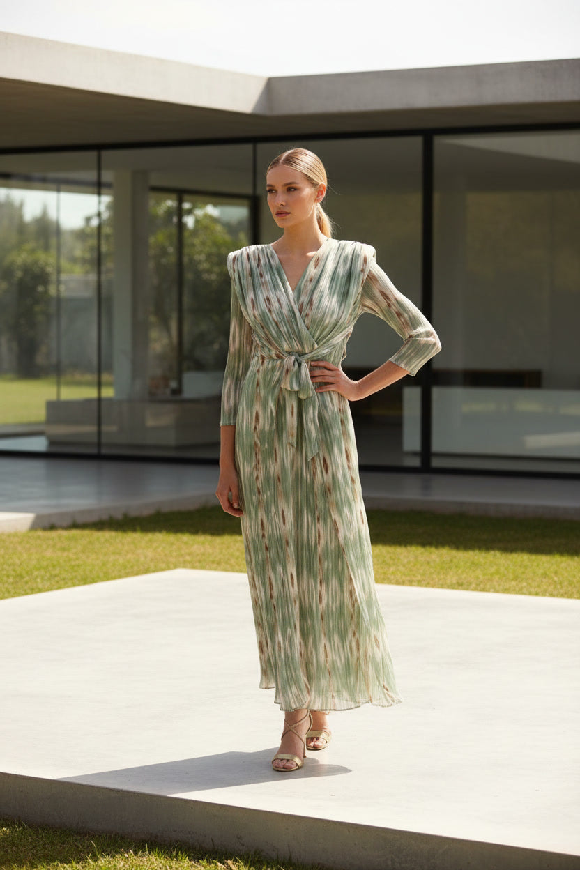 .VESTIDO HUILA  VERDE