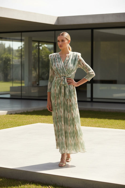 .VESTIDO HUILA  VERDE