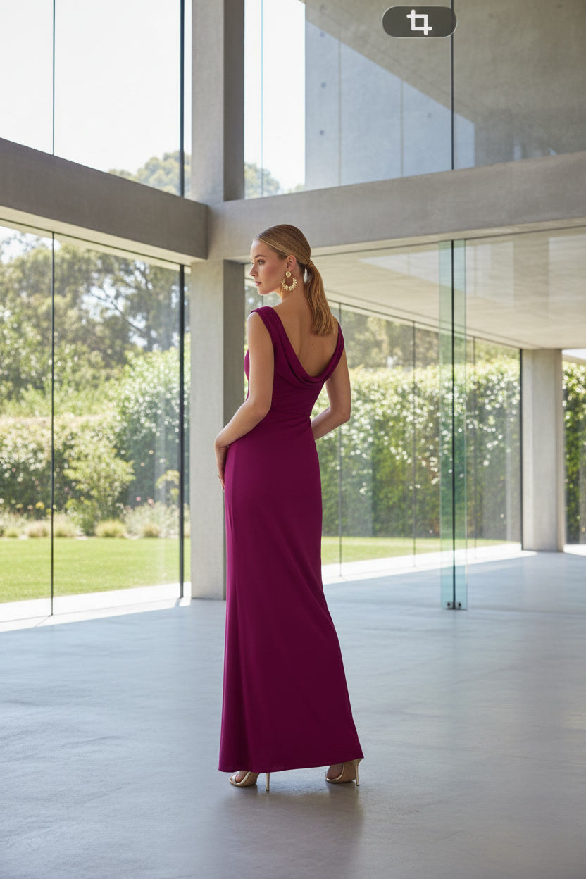 VESTIDO ADAYA MORADO